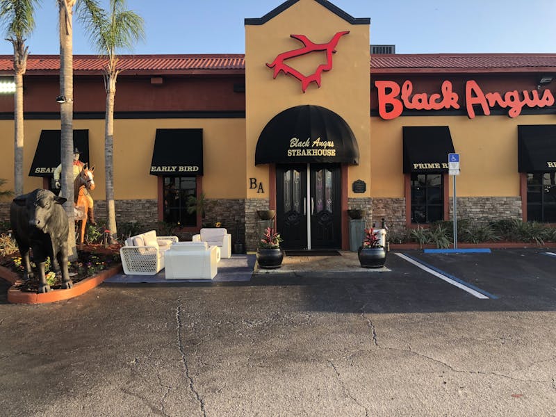 Hours + Location Black Angus