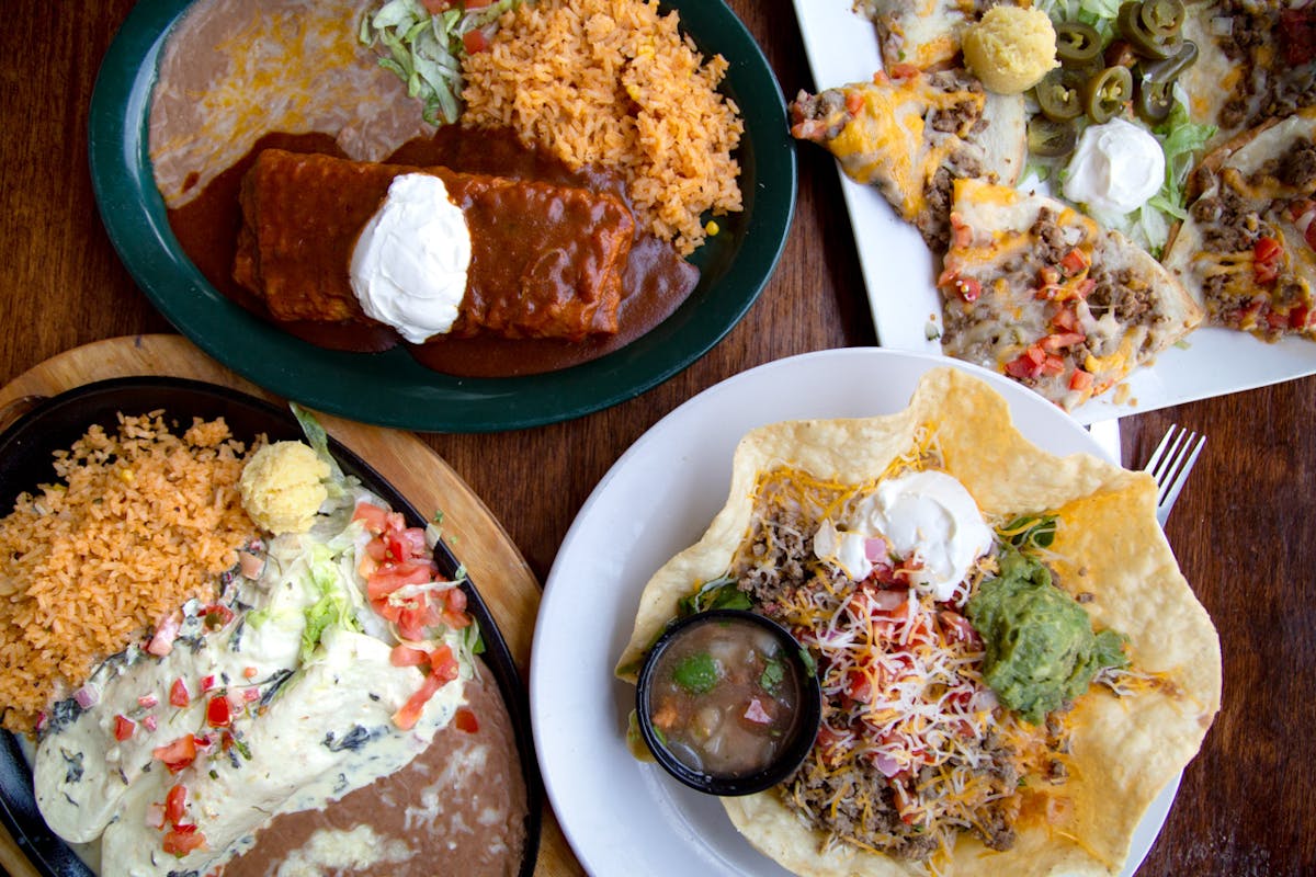 Several different dishes