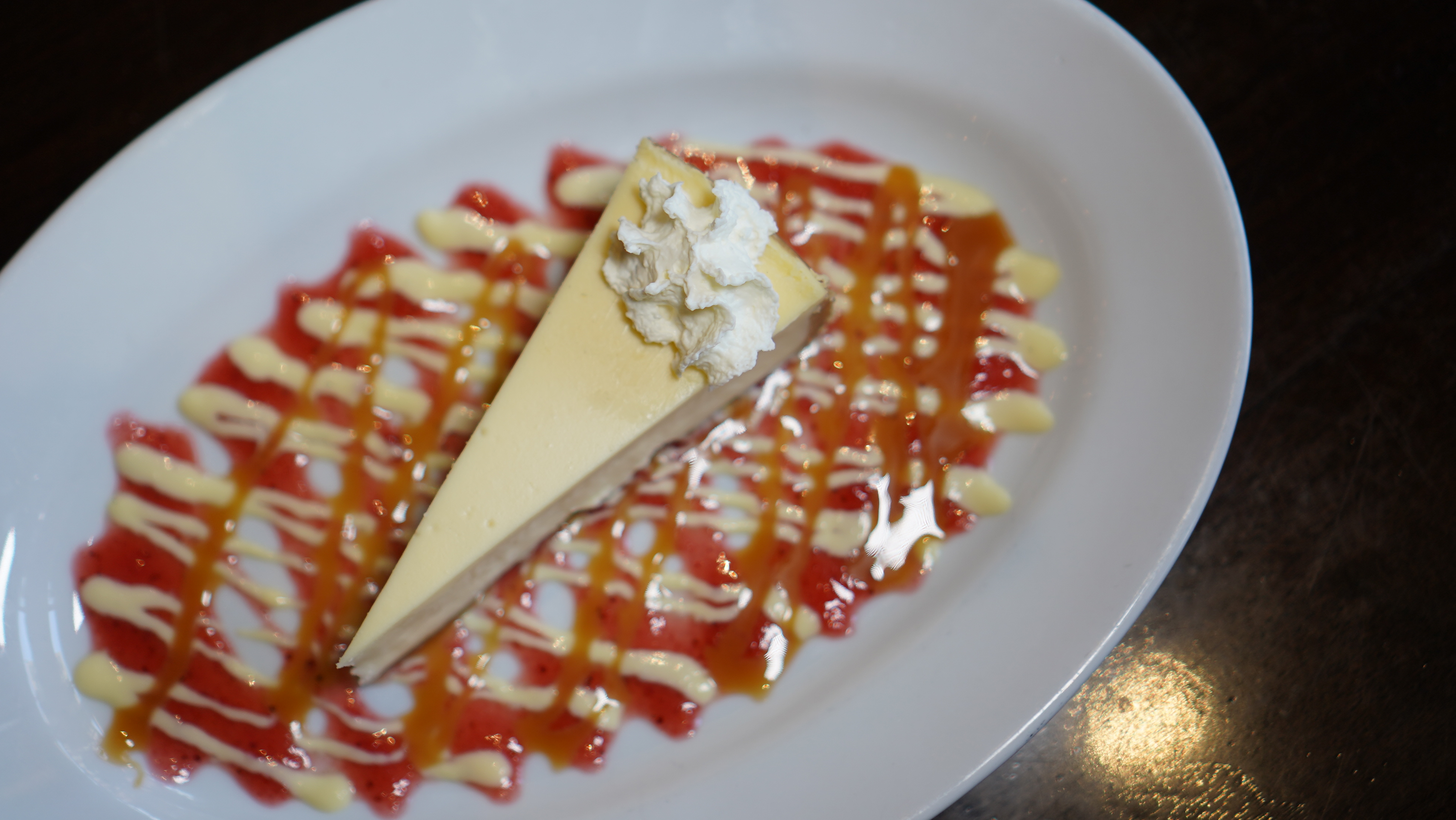 a slice of cake on a plate