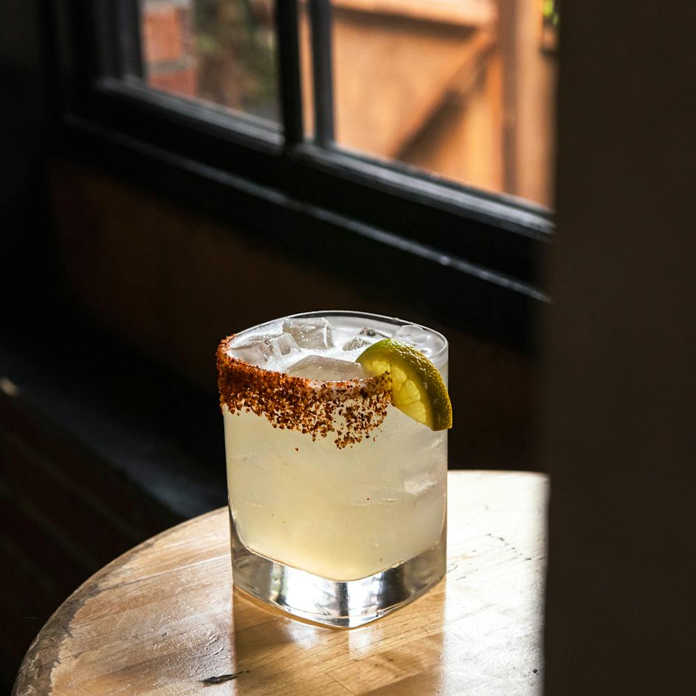 a cup of coffee on a table