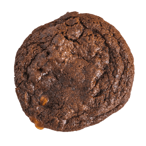 a round brown cake