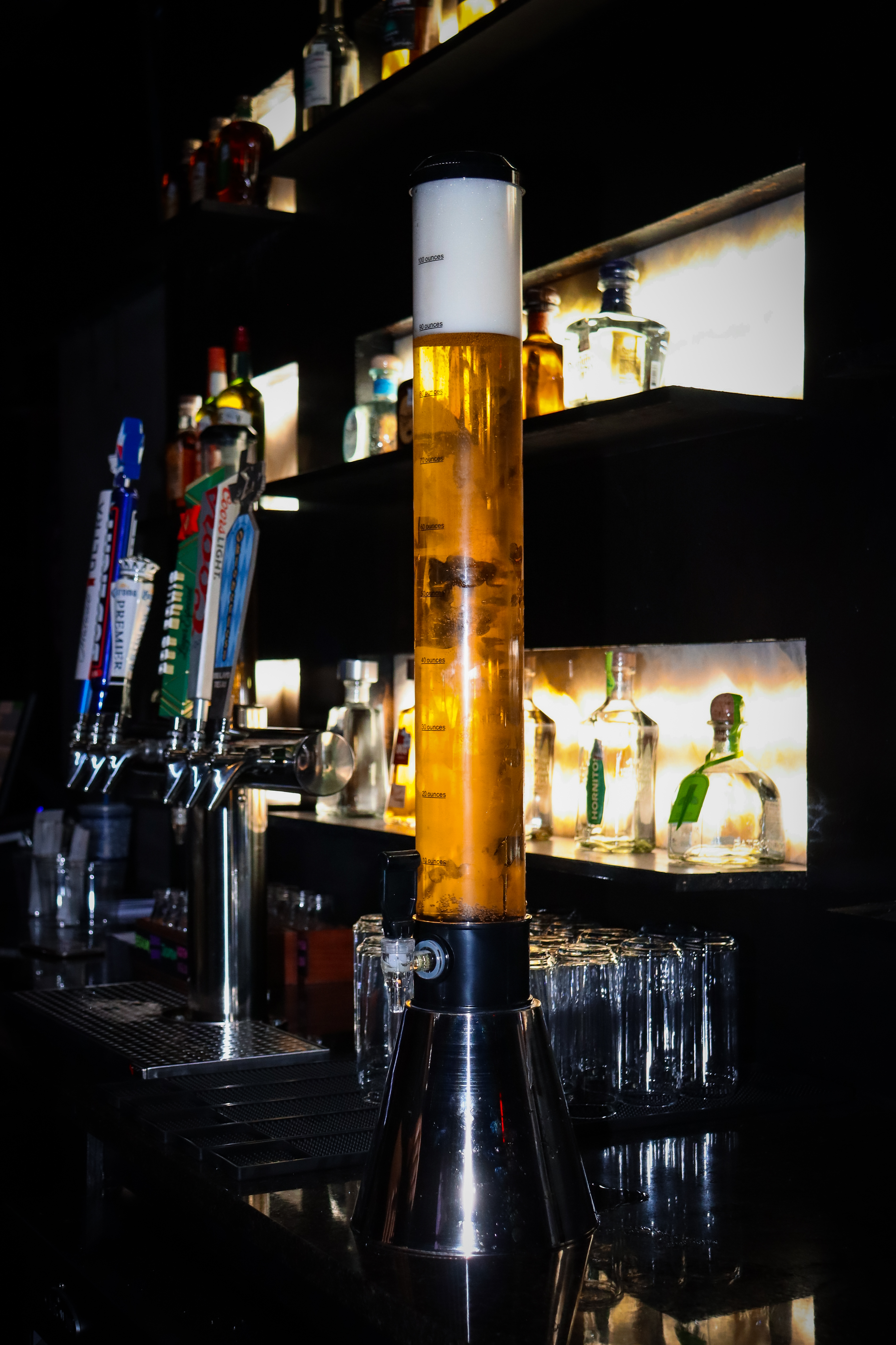 a bottle of wine on a table