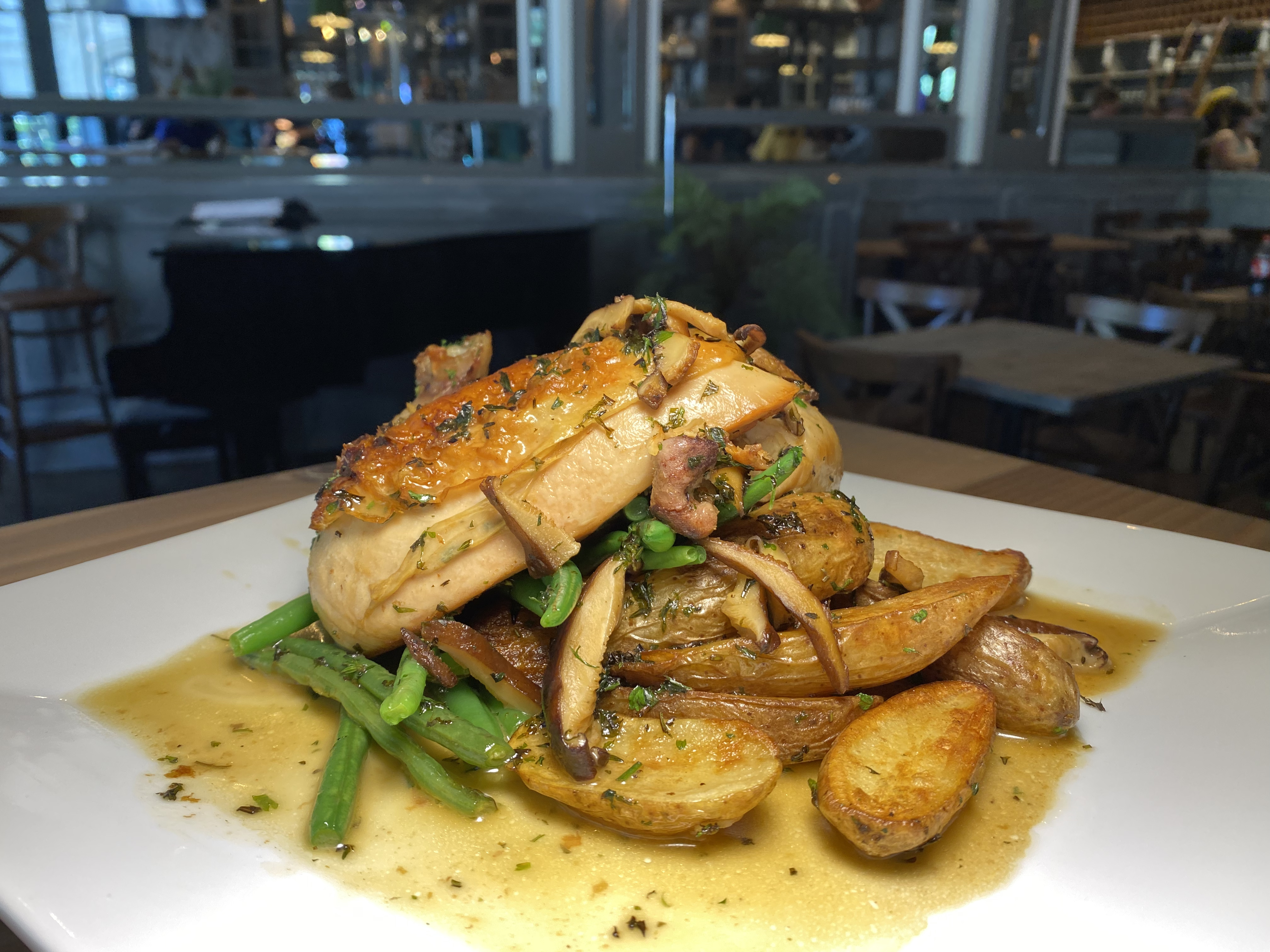 lunch at the Ellington