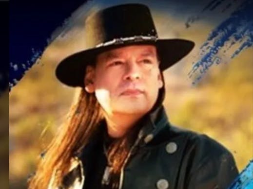 a person wearing a hat