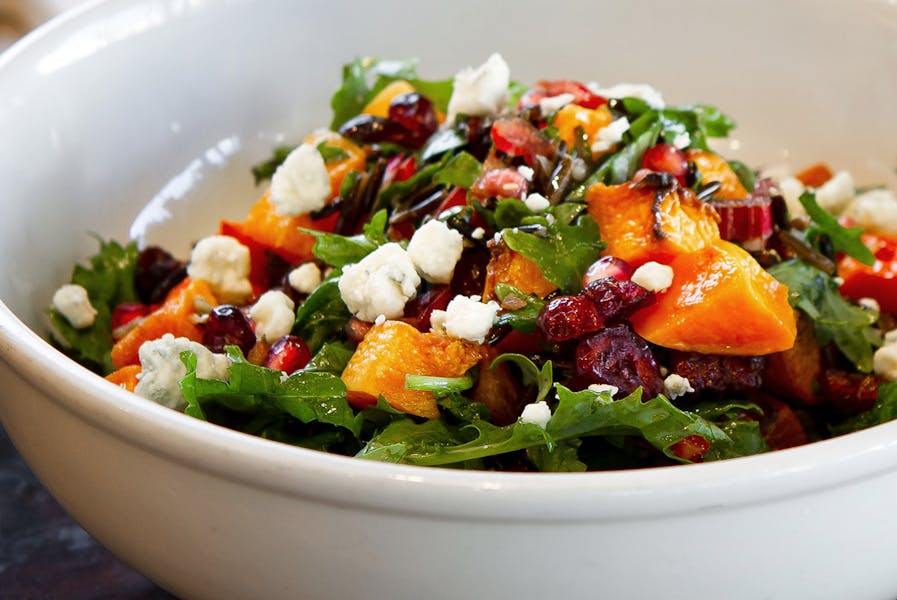 Vegan Autumn Crunch Salad Claudine Artisan Kitchen and in