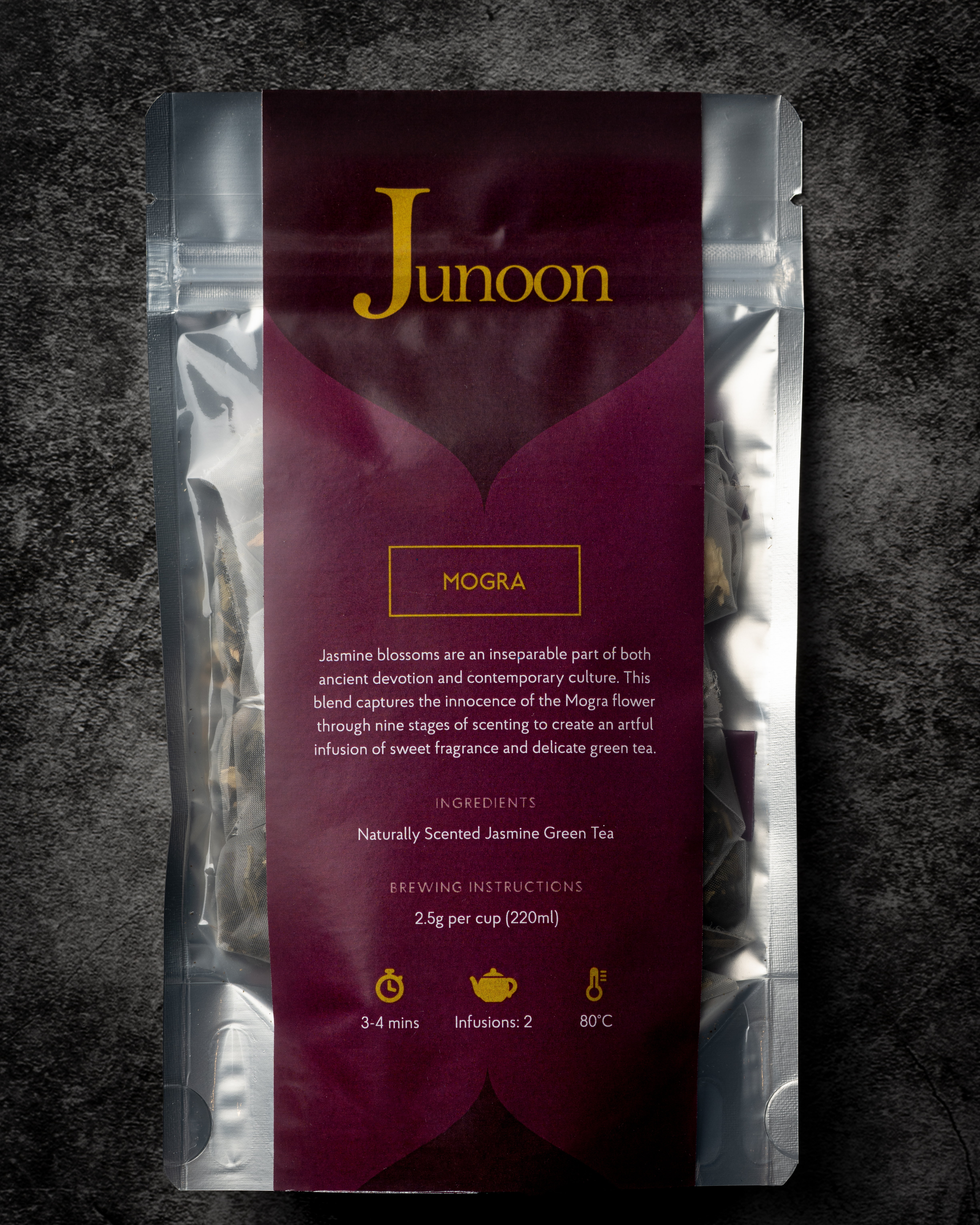 Mogra-Jasmine Green Tea (15 servings) | Junoon | Indian Restaurant in ...
