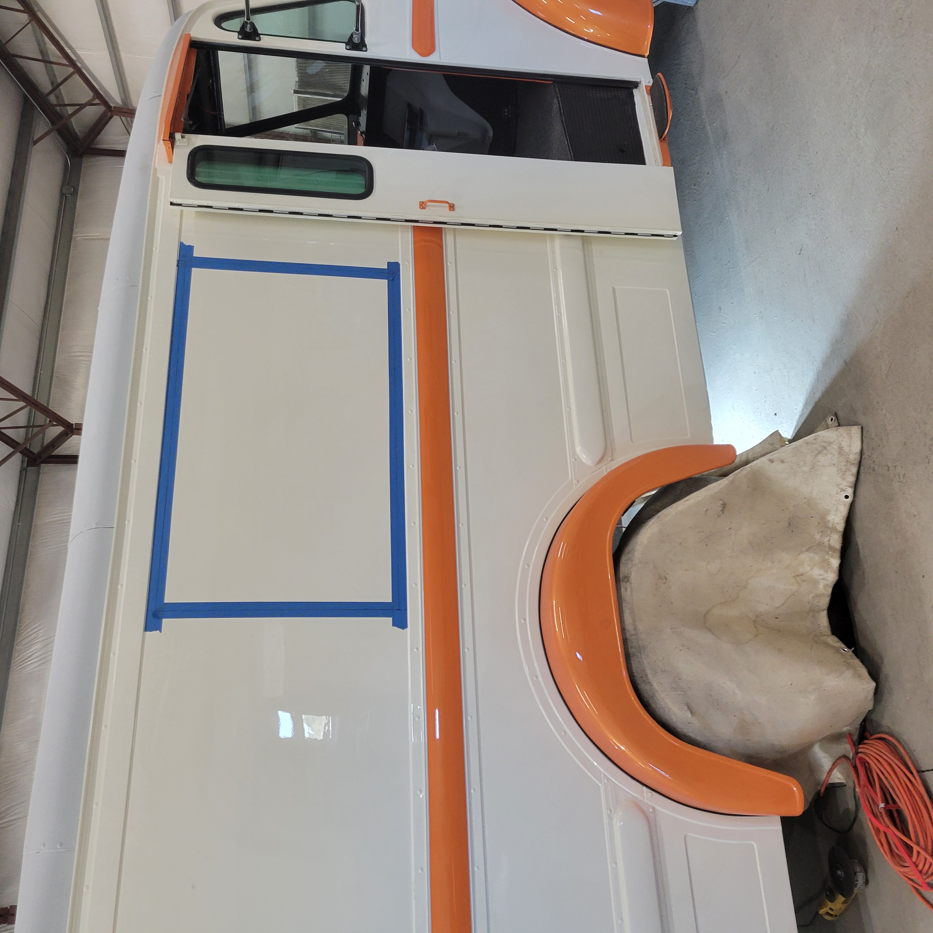 a chair sitting in front of a window