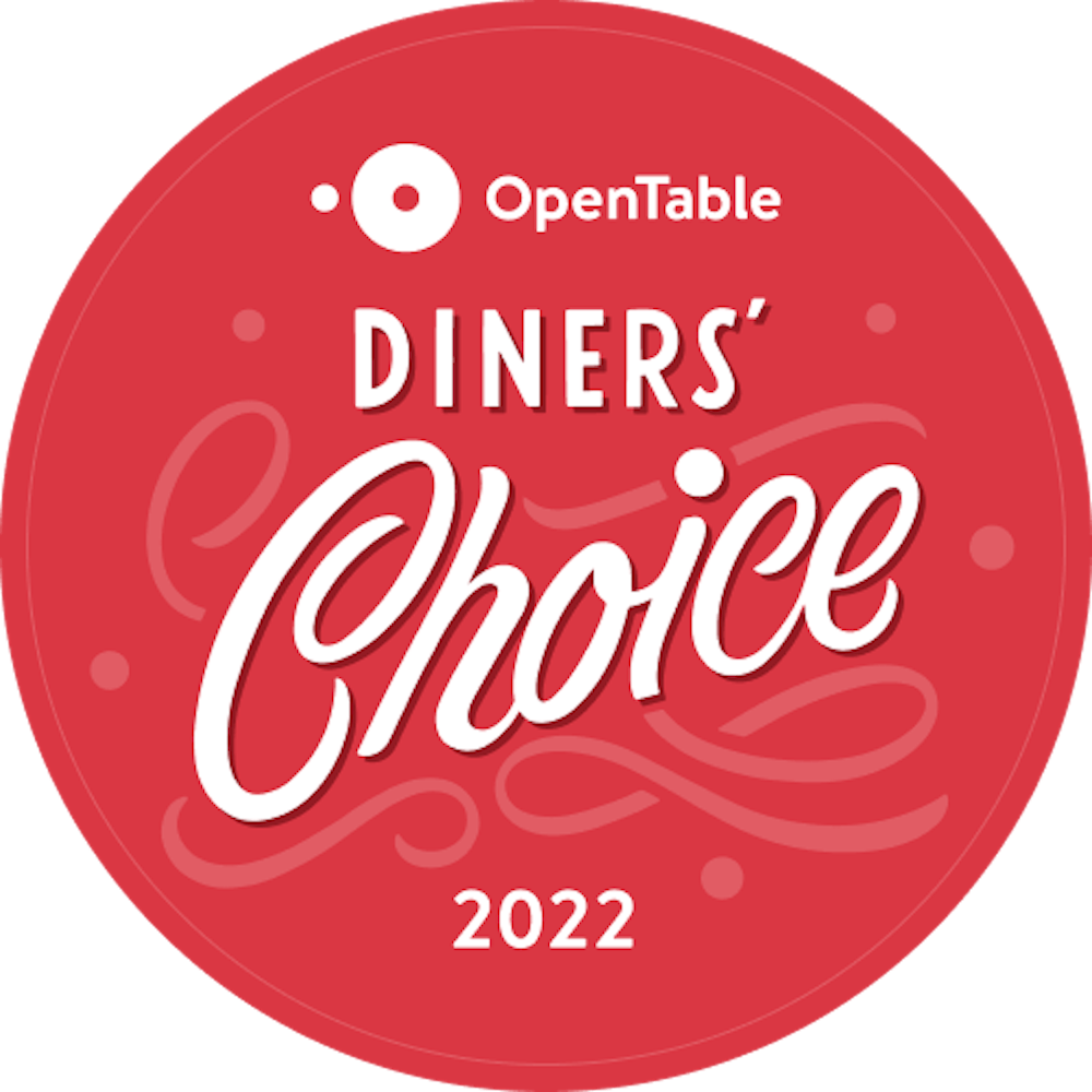 opentable diner's choice award 2022