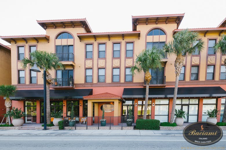 a store front of a house