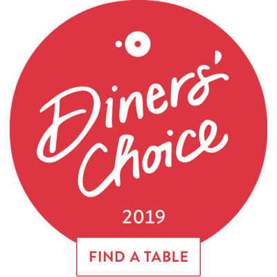 opentable diner's choice award 2019