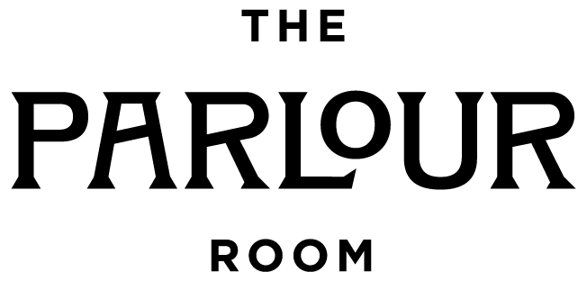 The Parlour Room logo that when selected will take you to the Parlour room website