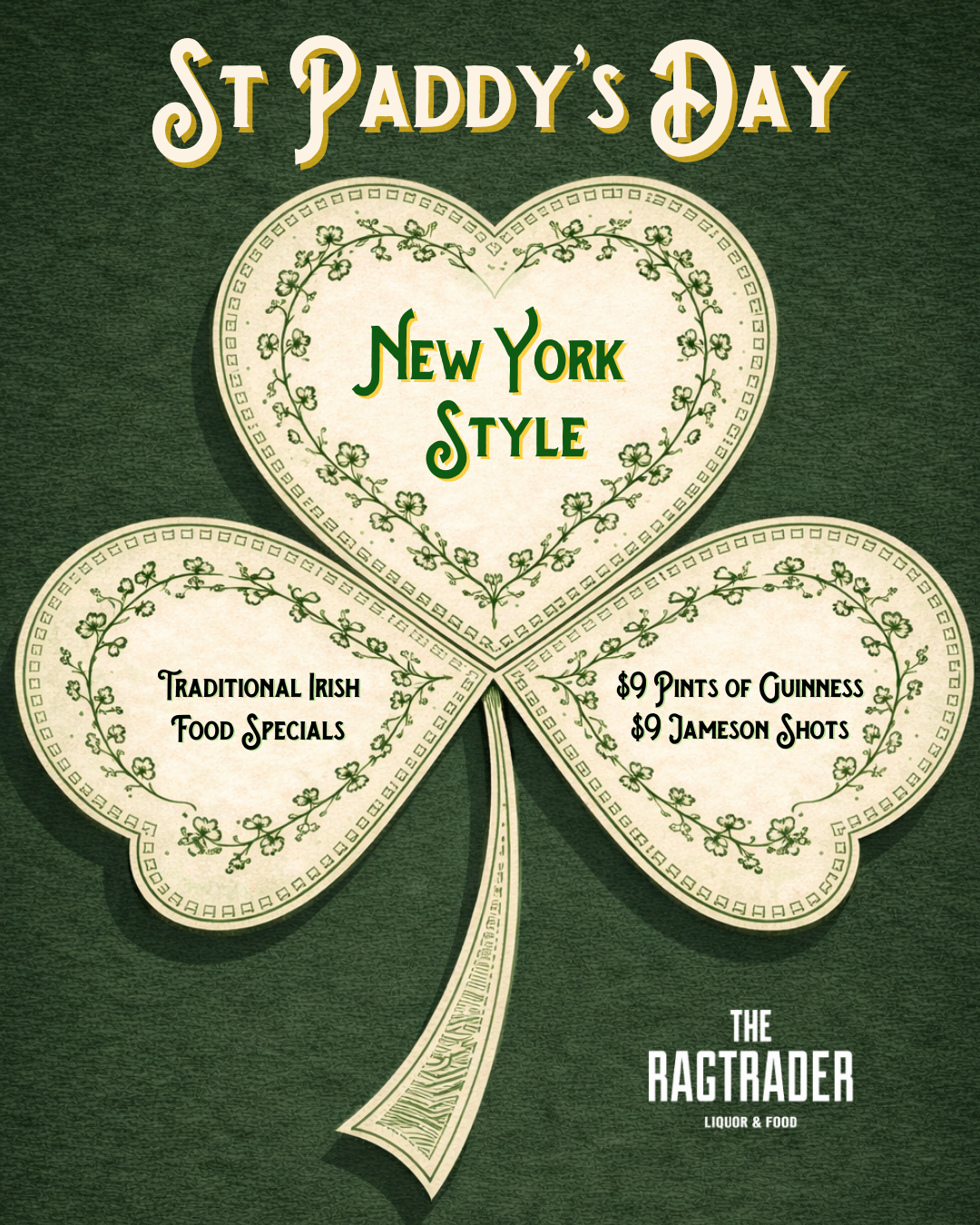 ST Patricks Day poster
