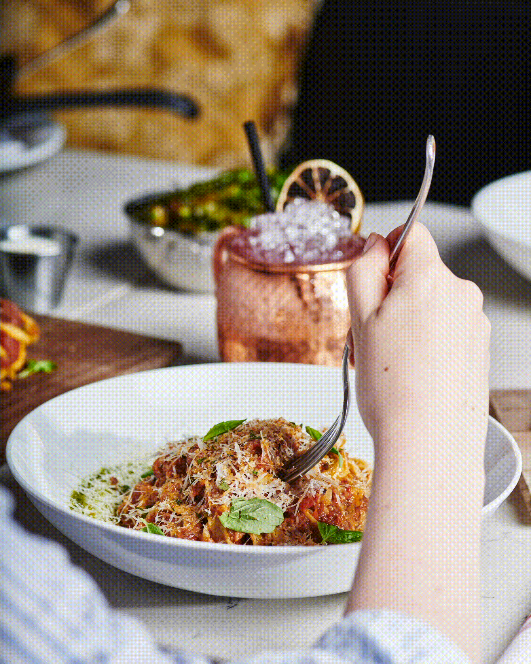 a close up of food on a bowl