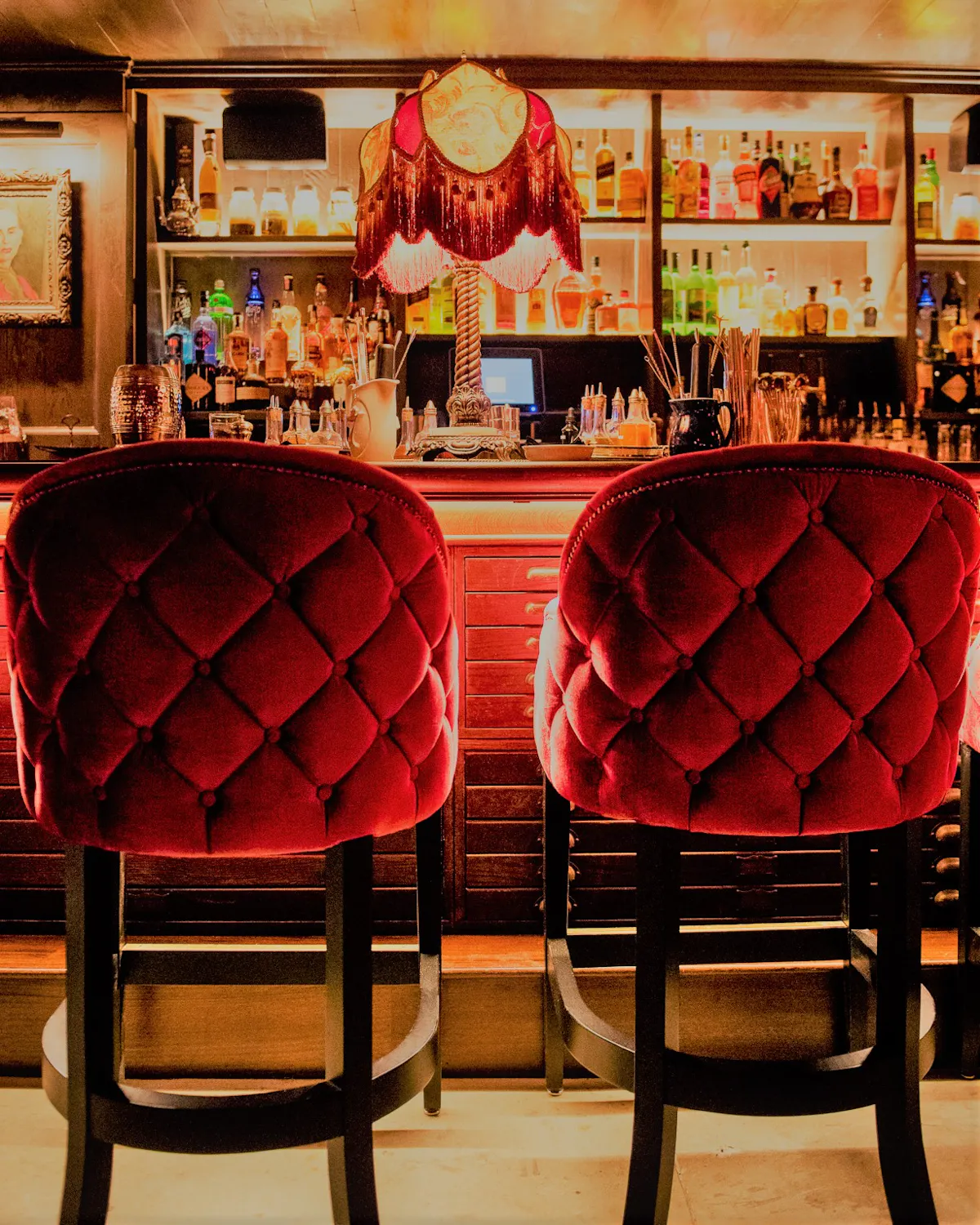 a close up of chairs
