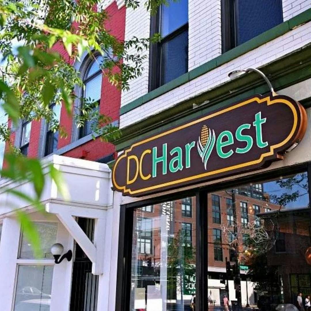 a sign above a store