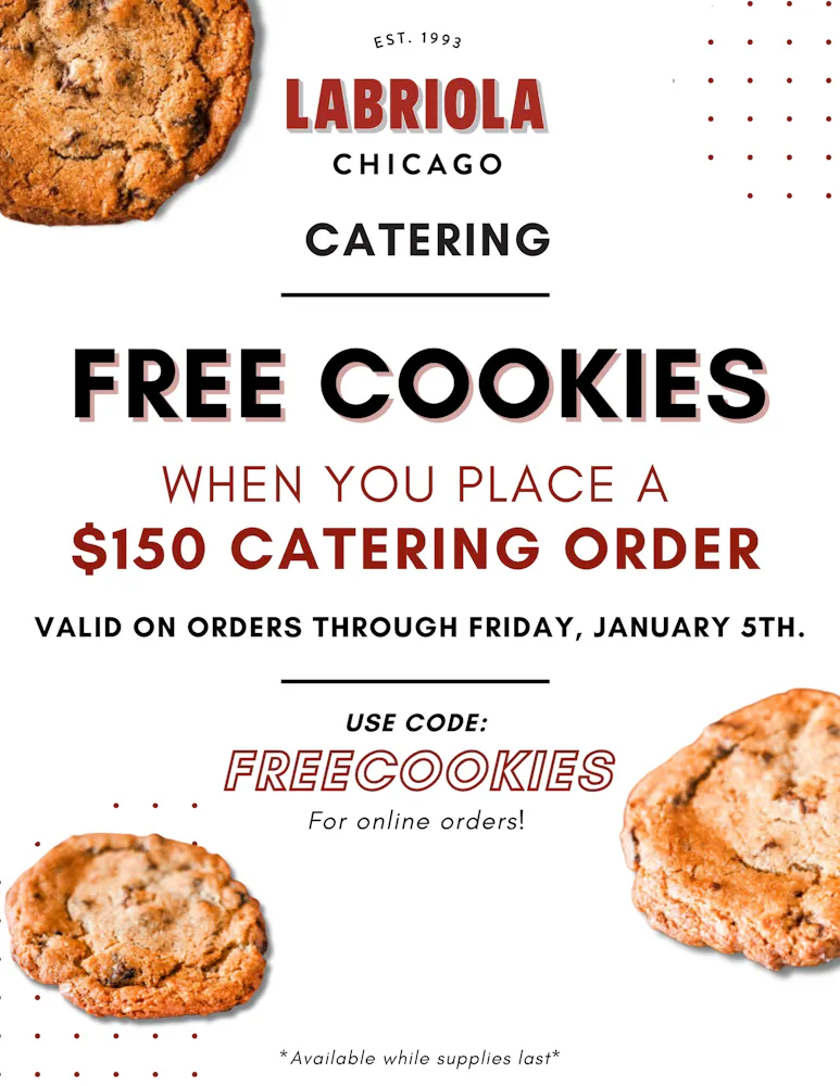 Italian Catering Chicago | Pizza Catering | Labriola Catering Menu