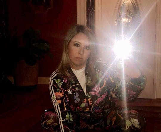 a person posing for the camera