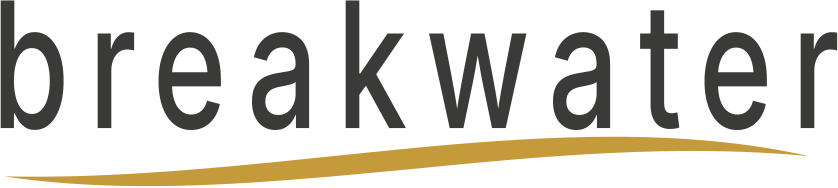 a black and yellow logo