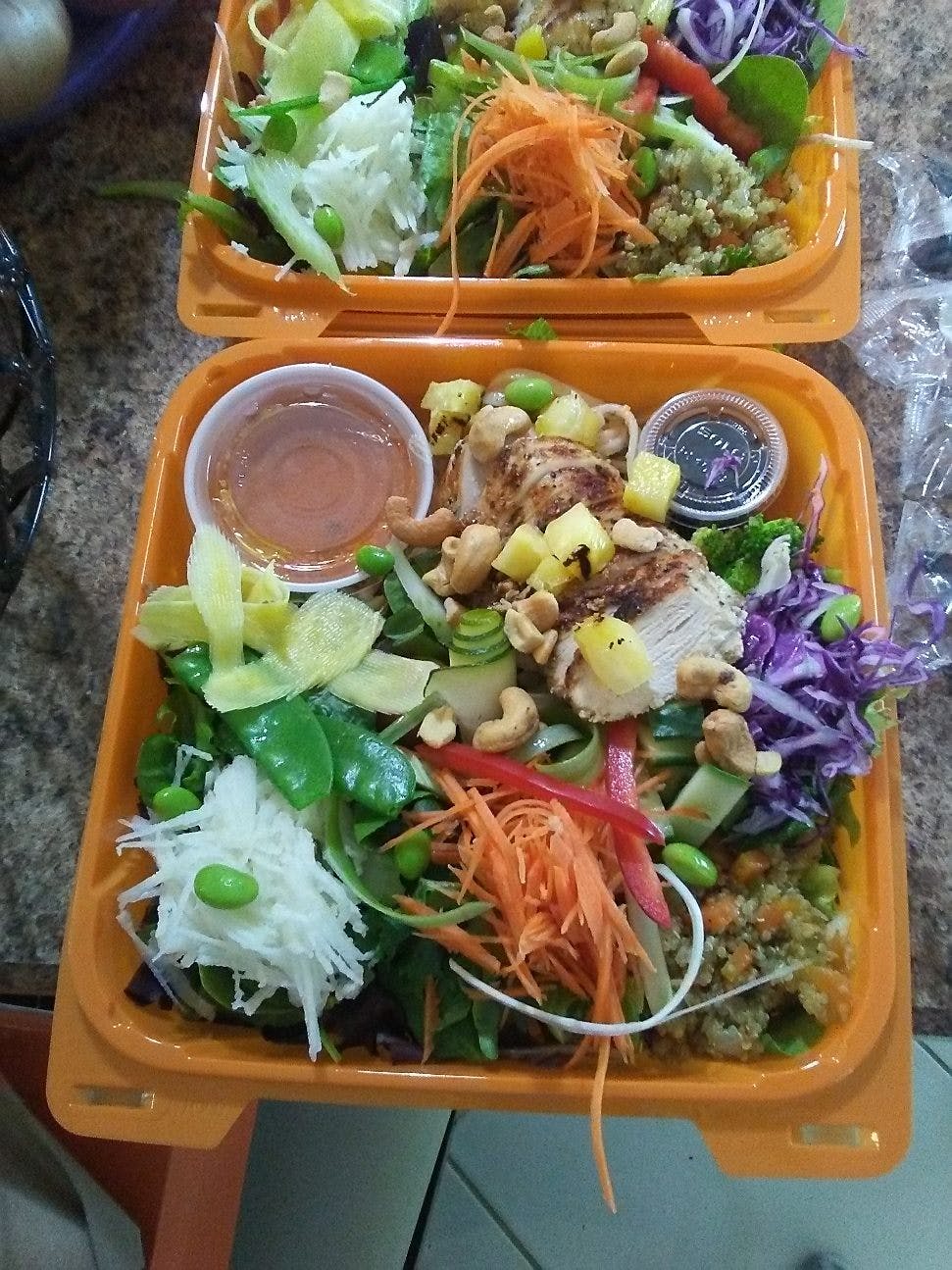 a box filled with different types of food