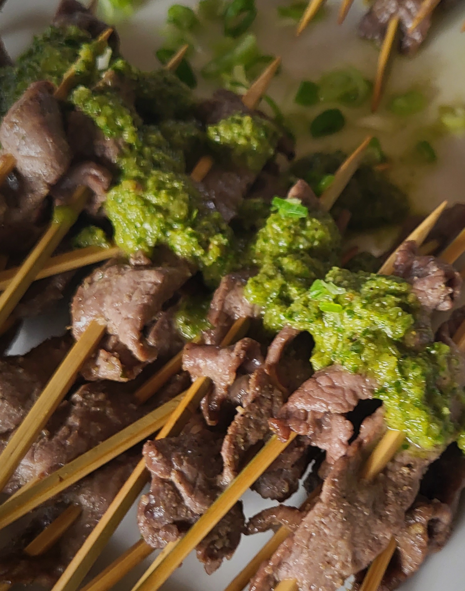 a plate of food with broccoli