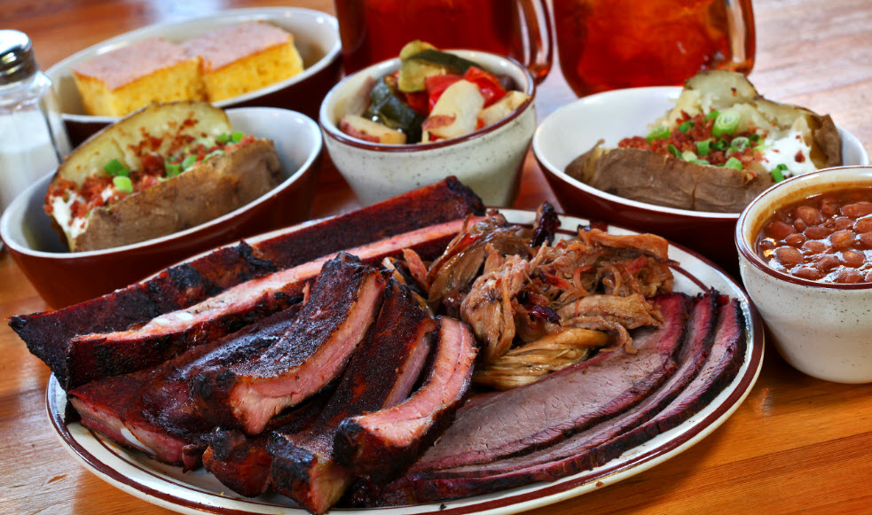 bbq dishes and some sides