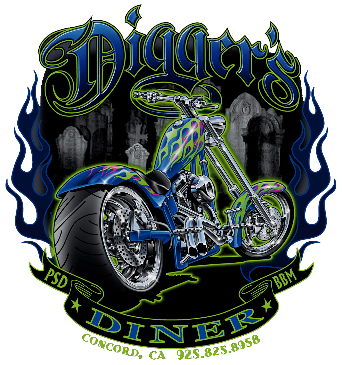 Menus | Diggers Diner in Concord, CA