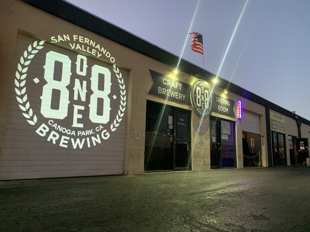 8one8 brewing on De Soto Ave in Canoga Park, CA 91304