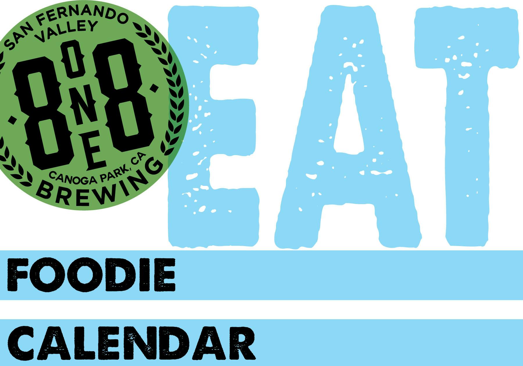 818 FOODIE EATS CALENDAR