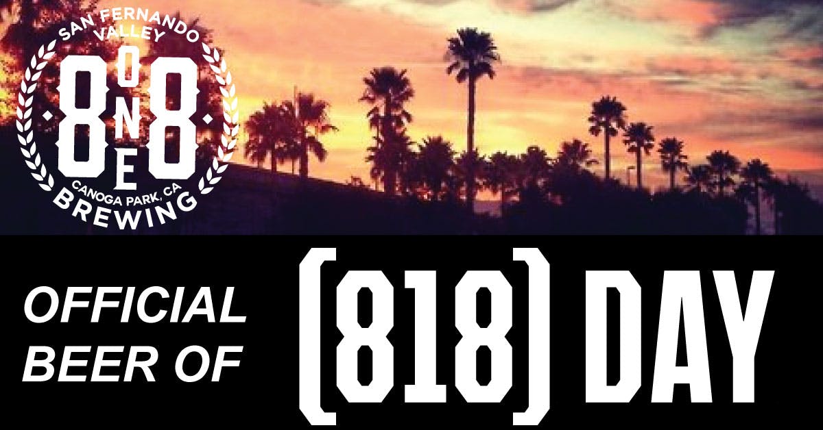 official beer of 818 day