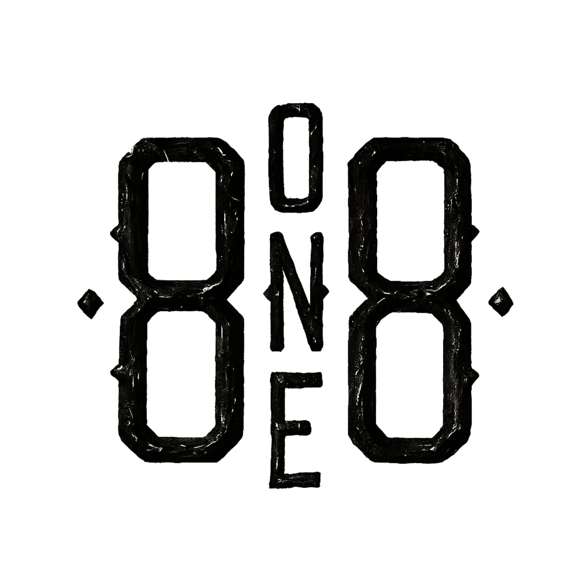 818 logo as a cattle brand