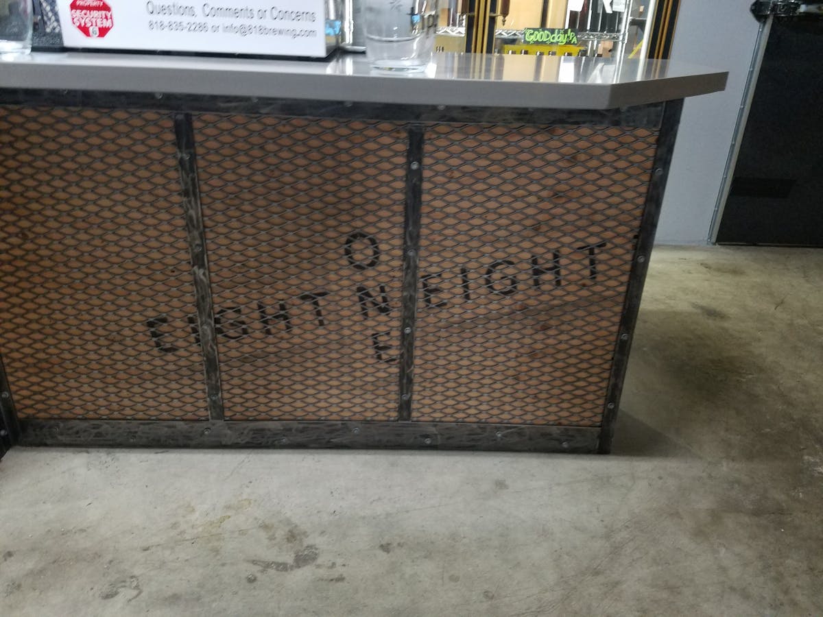 eight one eight bar front