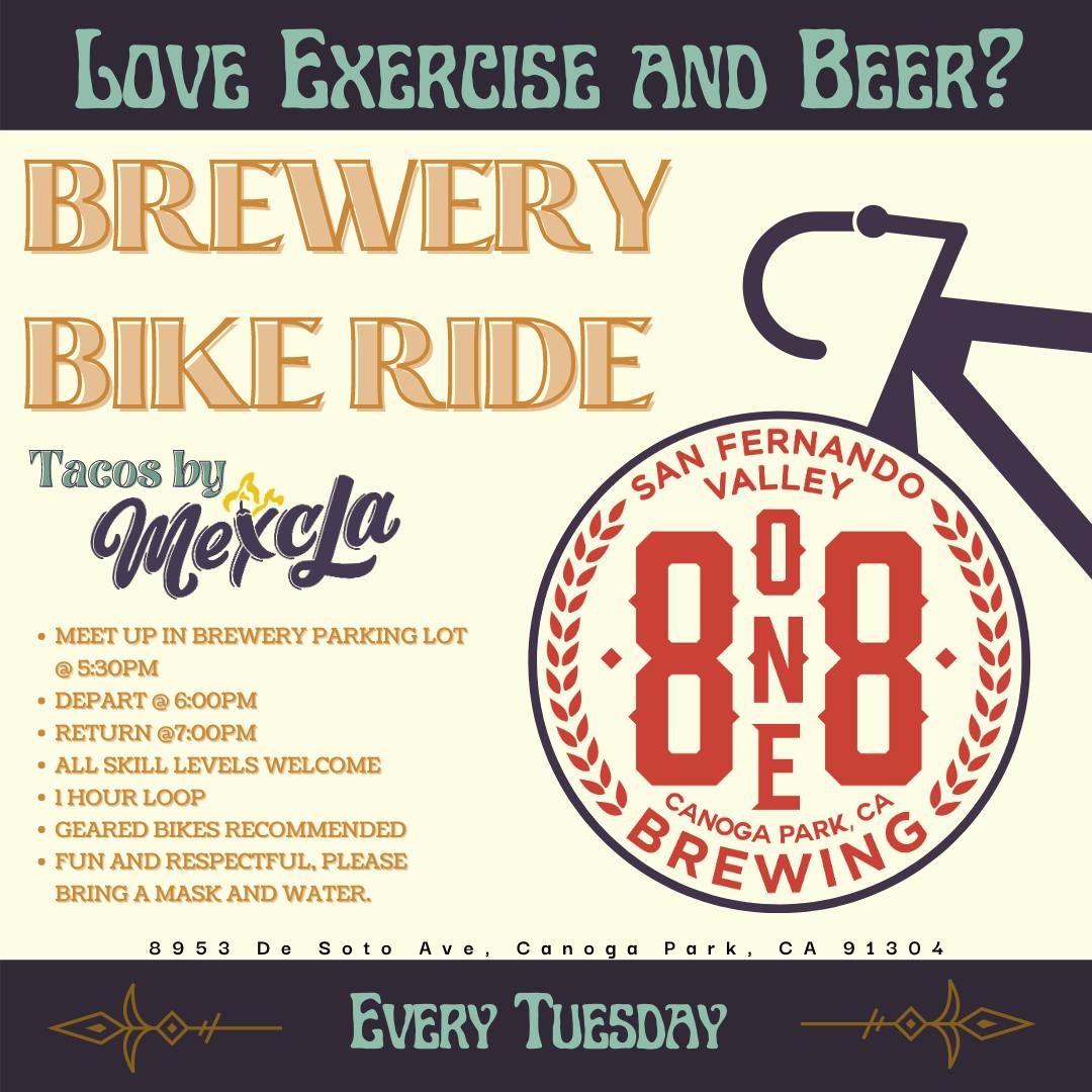 8one8 Brewery Bike Ride (818)