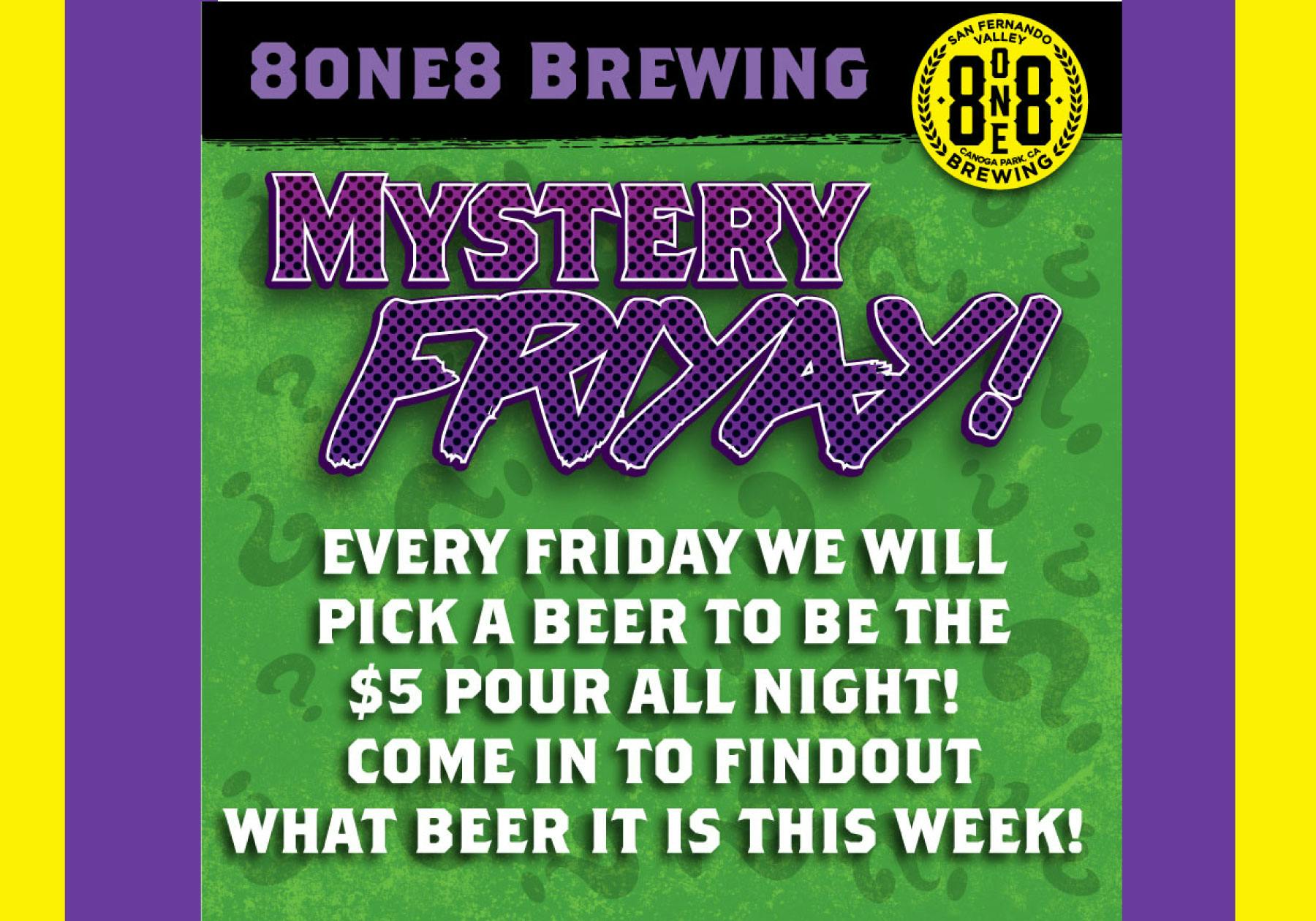 $5 beer special friday
