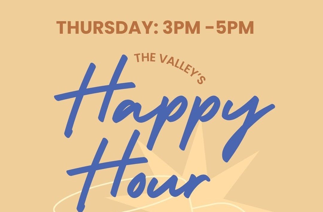 Graphic promoting Thursday Happy Hour at 8one8 Brewing, featuring $5 off all pizzas and selected $5 drafts from 3 PM to 5 PM.