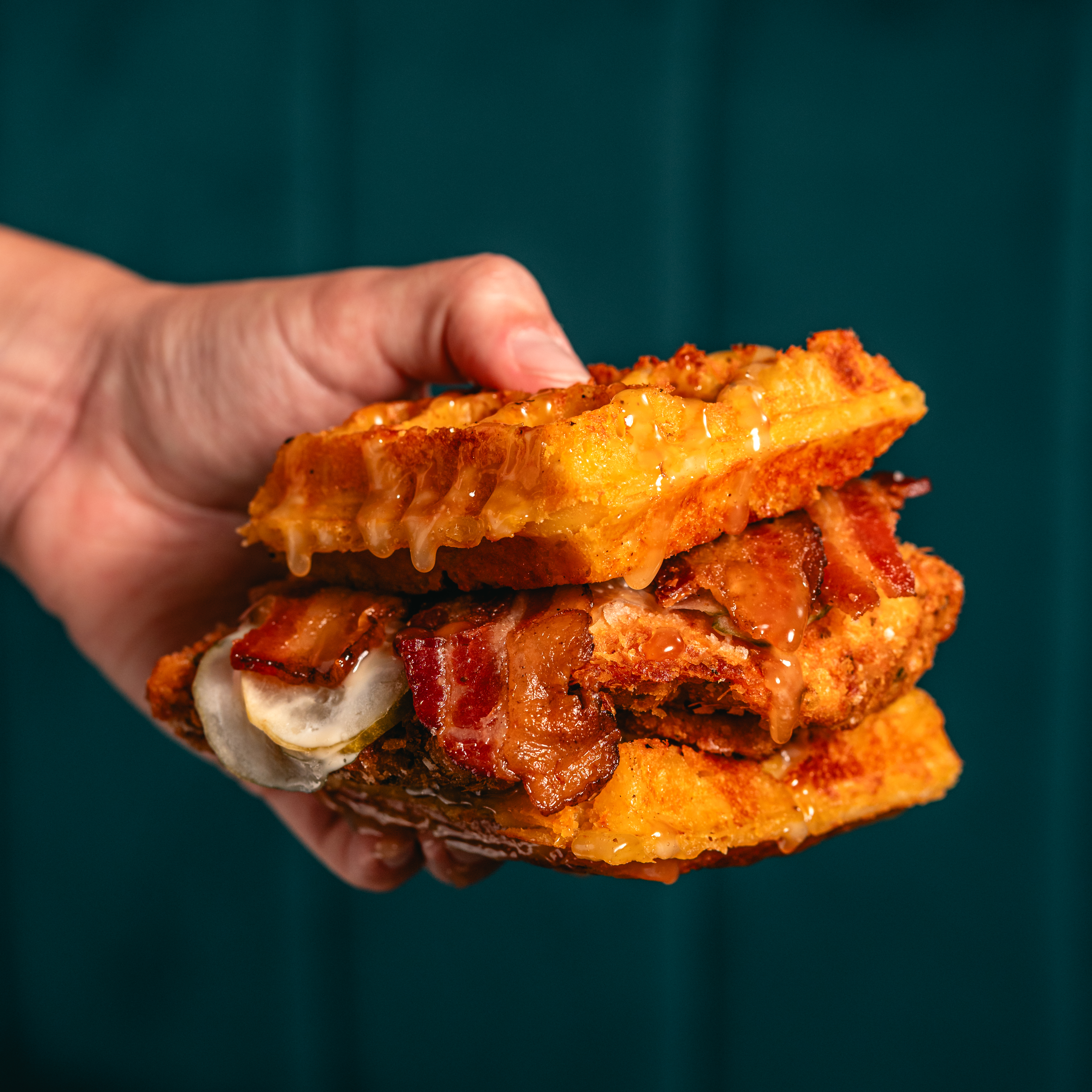 WTF Waffle Sandwich