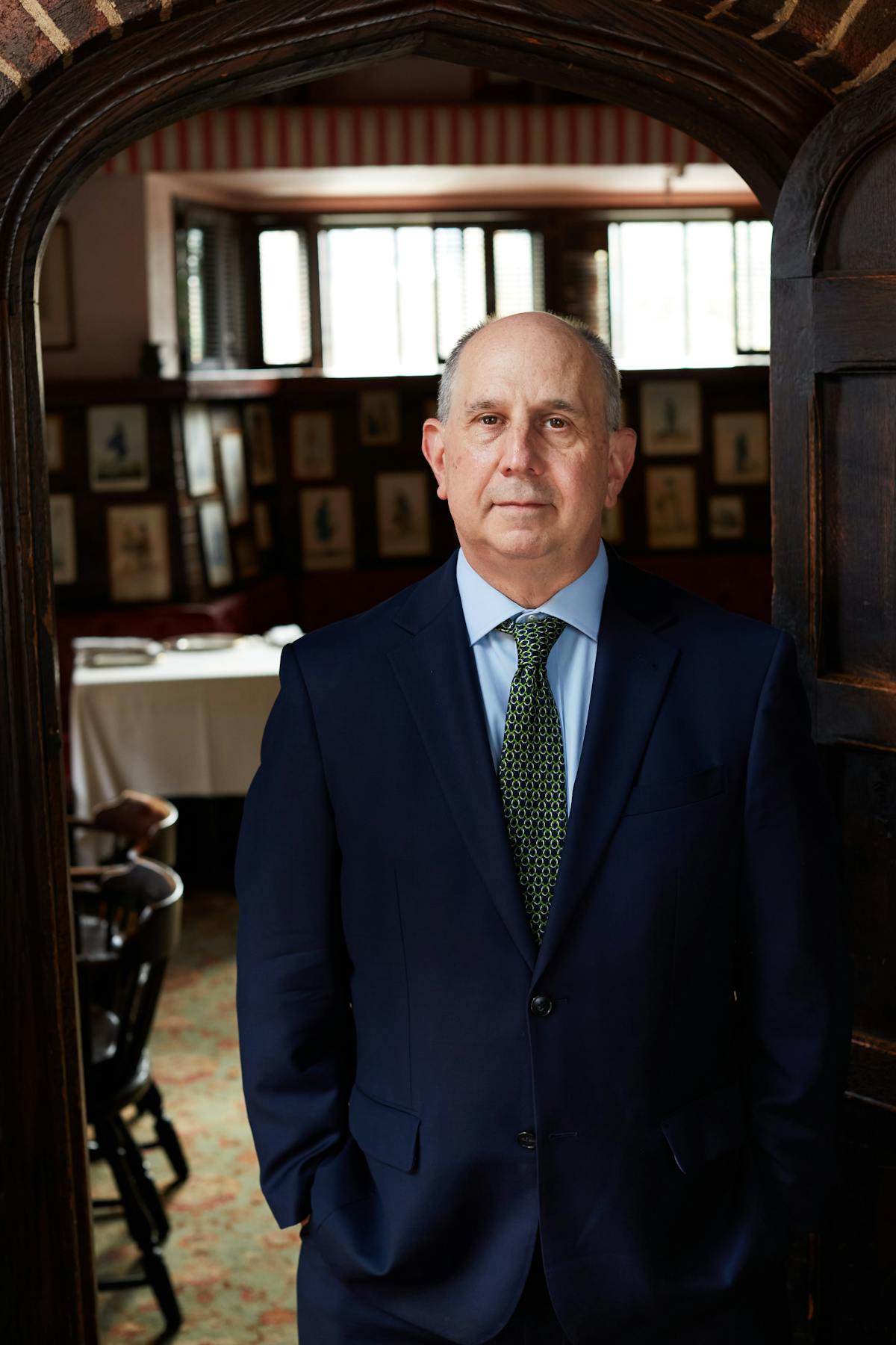 a man wearing a suit and tie