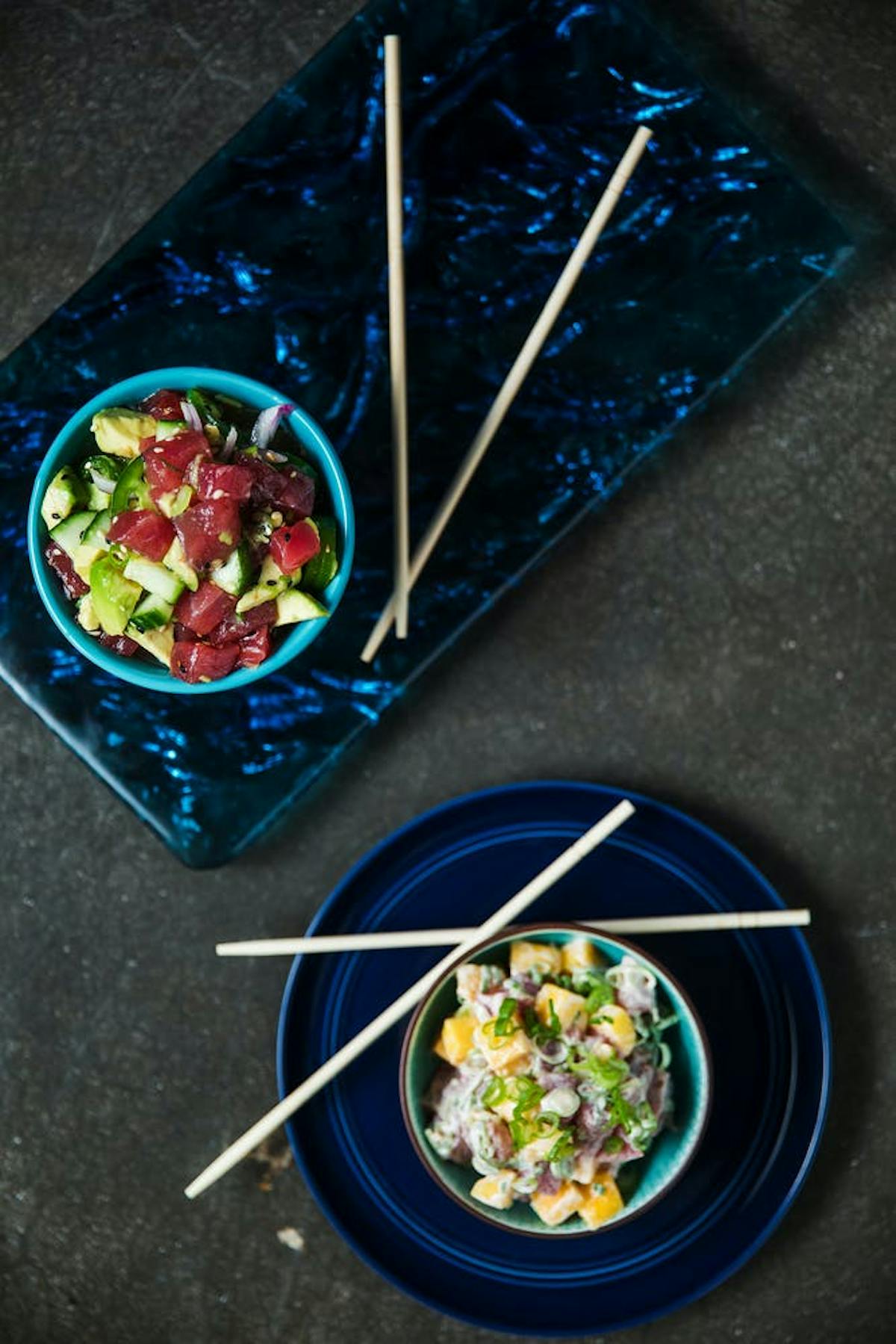 a bowl of food on a table