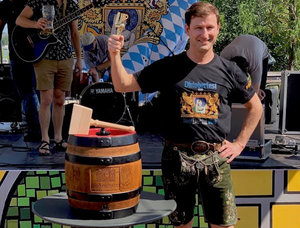 a person standing on a stage