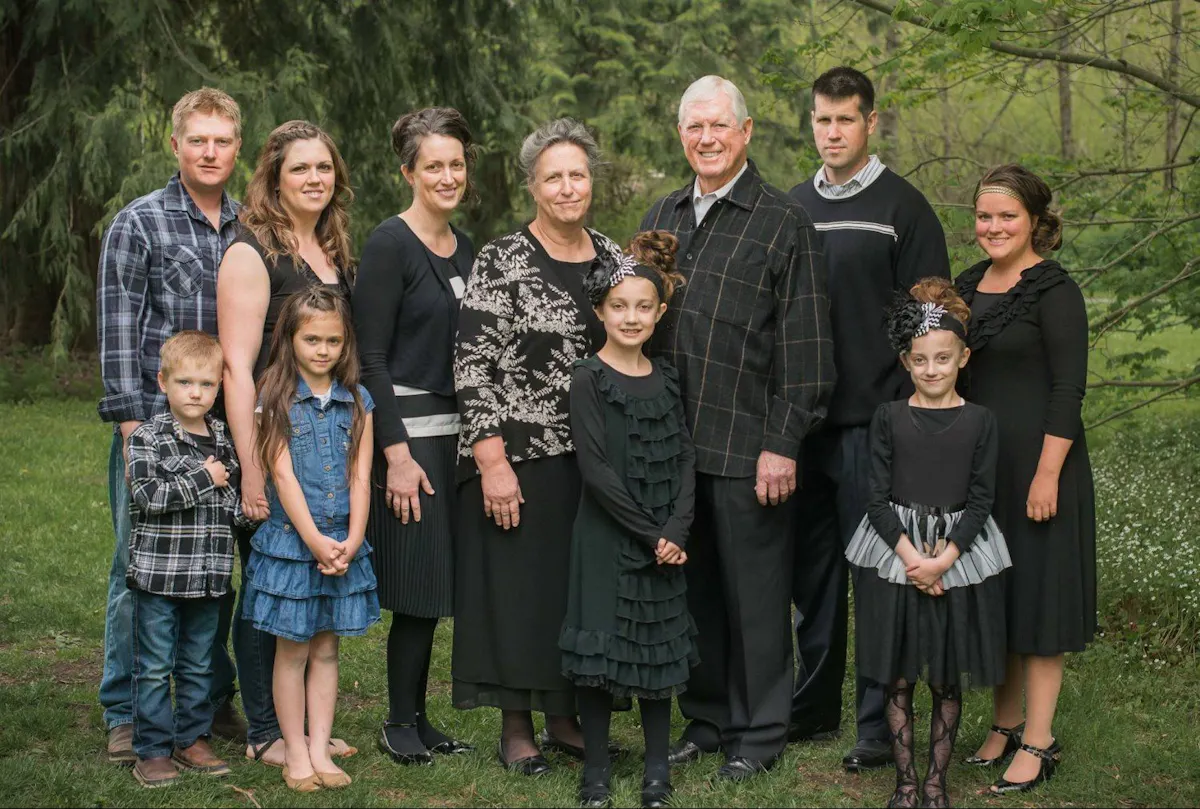 the brank family photo