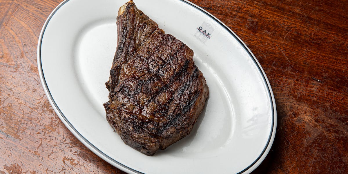 Four 16 Ounce Ribeye | Oak Steakhouse | A Modern Take On The Classic ...