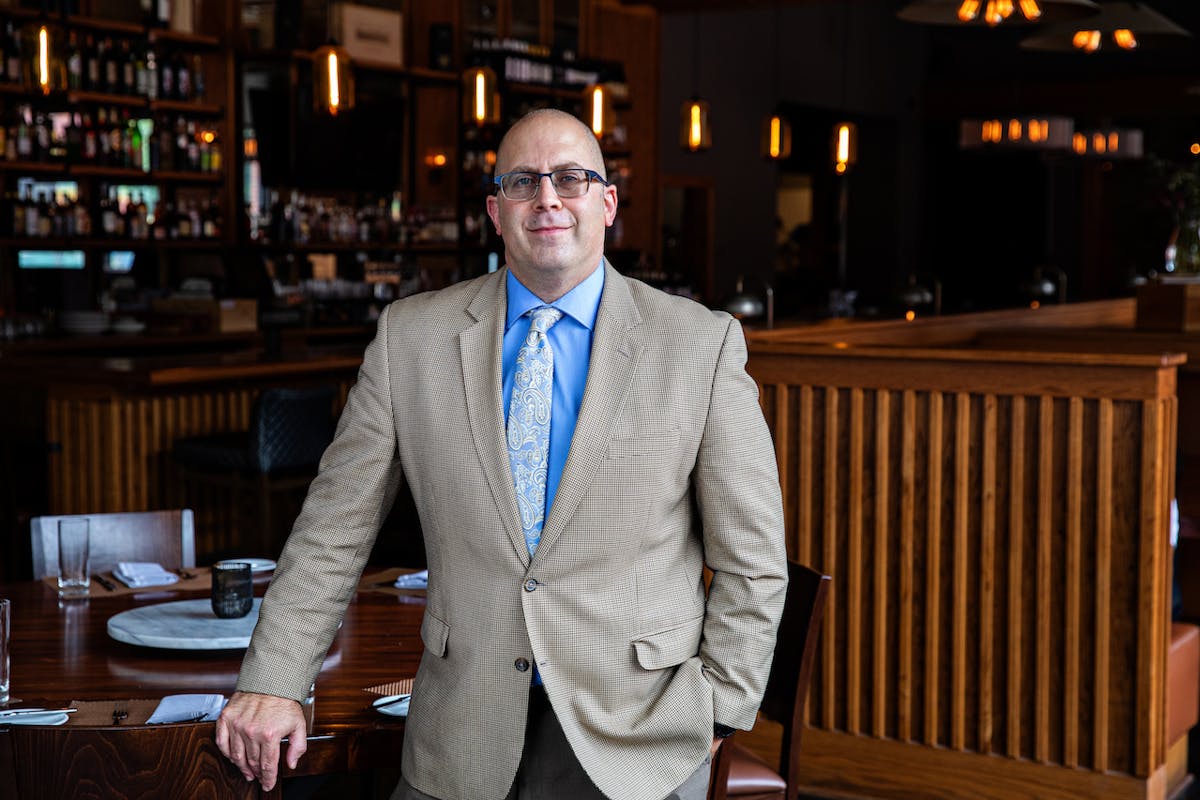 Nick Pappas, GM of Oak Steakhouse Raleigh
