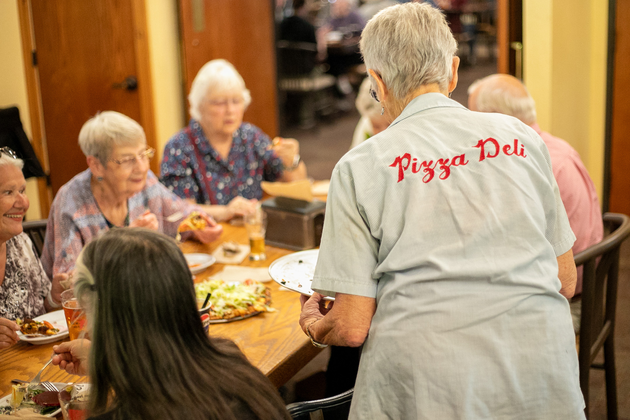 Happy customers gathering at Wild River in Cave Junction, Oregon