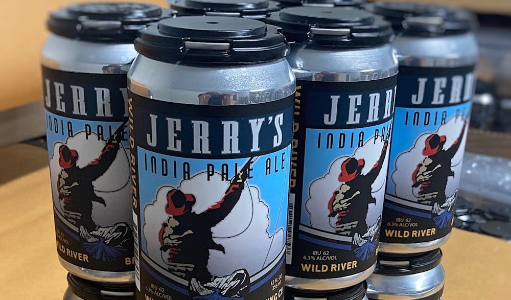 a can sitting on a counter