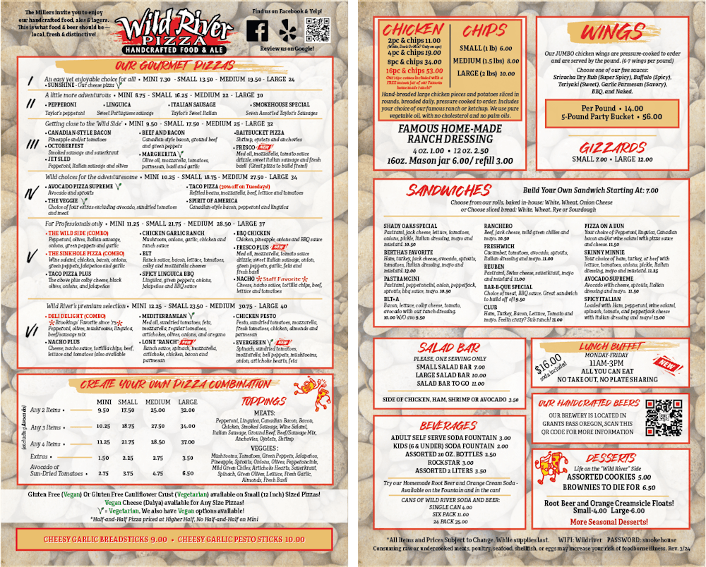 Big river pizza cedar hill mo discount menu