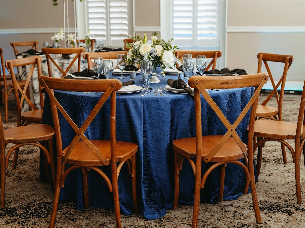 a dining room table