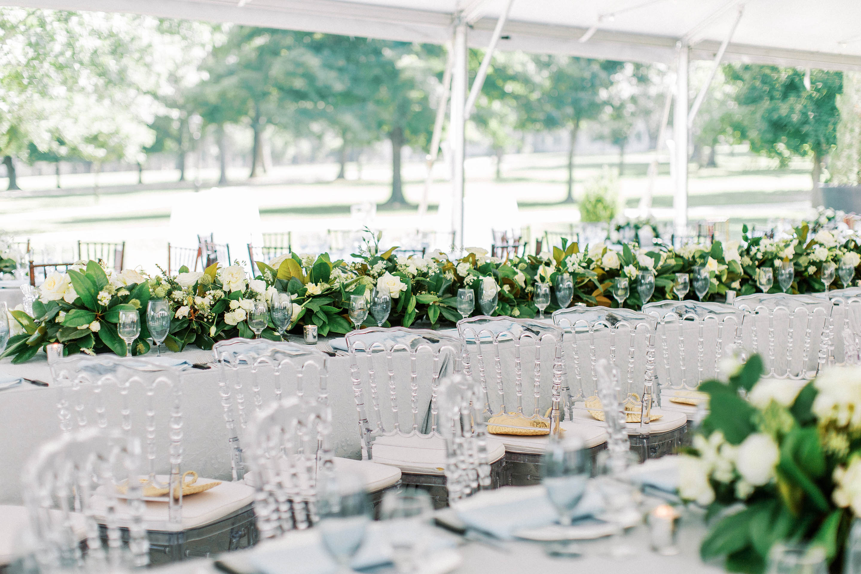 a vase of flowers on a table