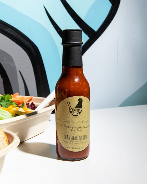 Soy Ginger Garlic Sauce Rooster and Rice Thai Restaurant in CA & TX