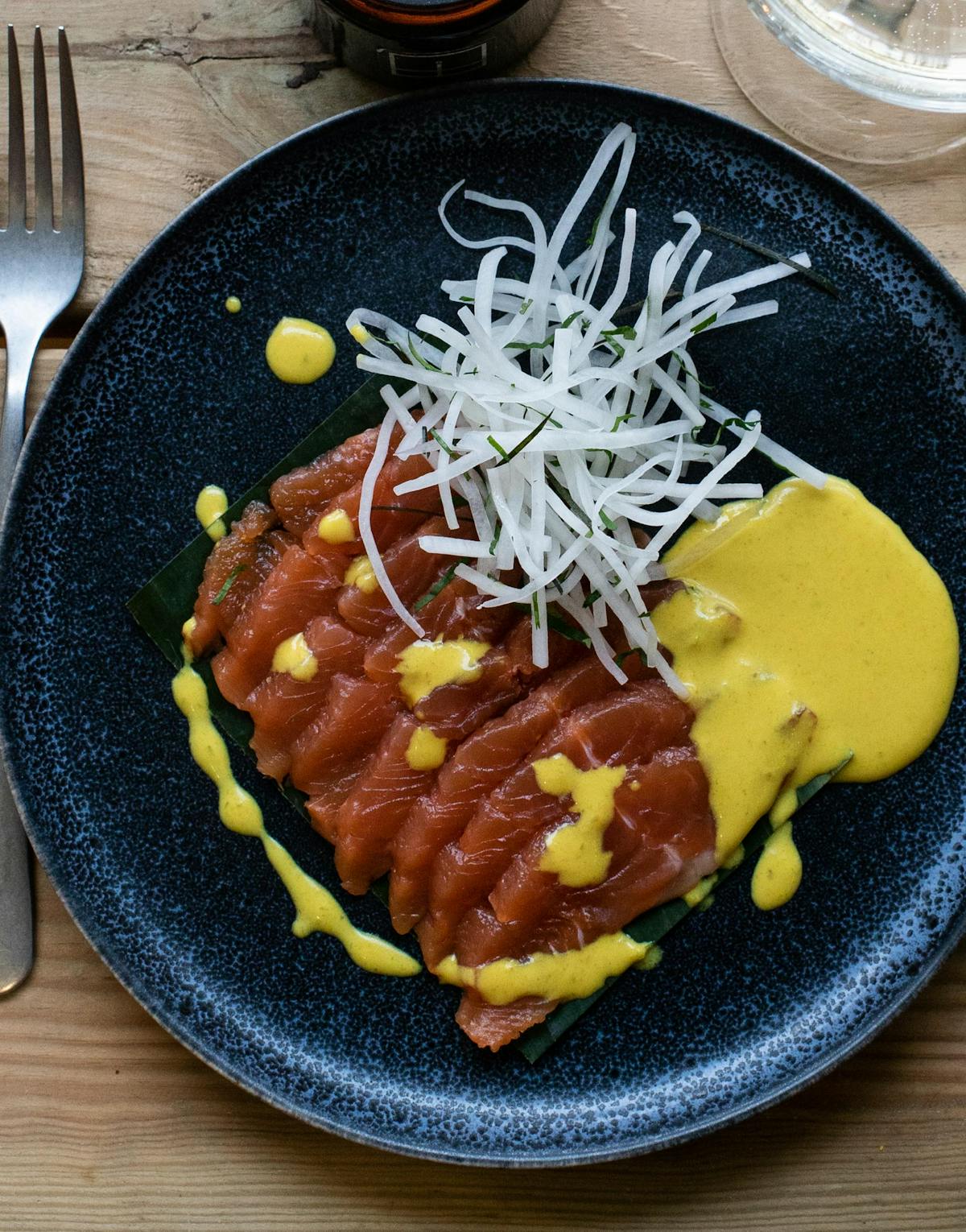 a bowl of food on a plate