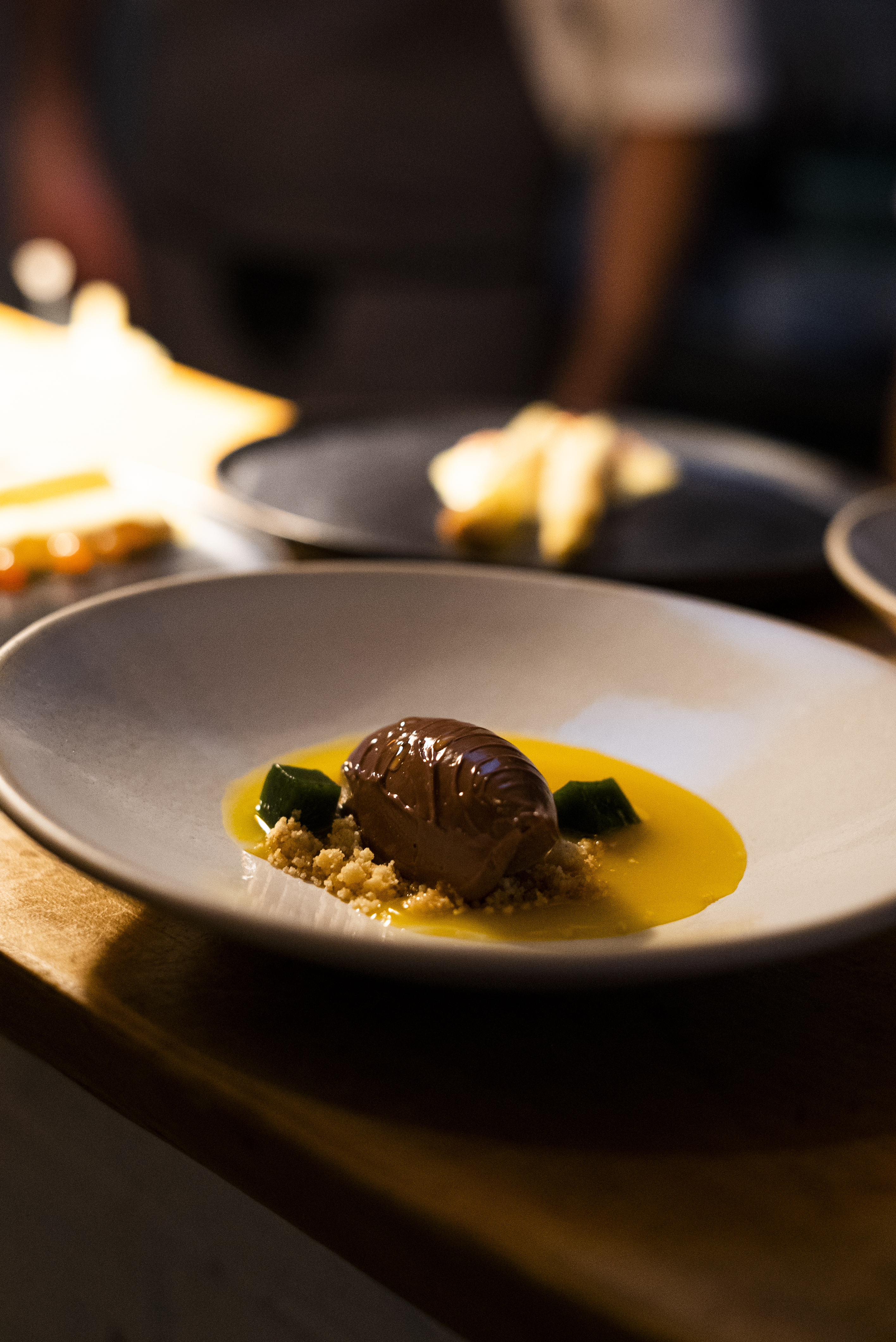 a bowl of food on a plate