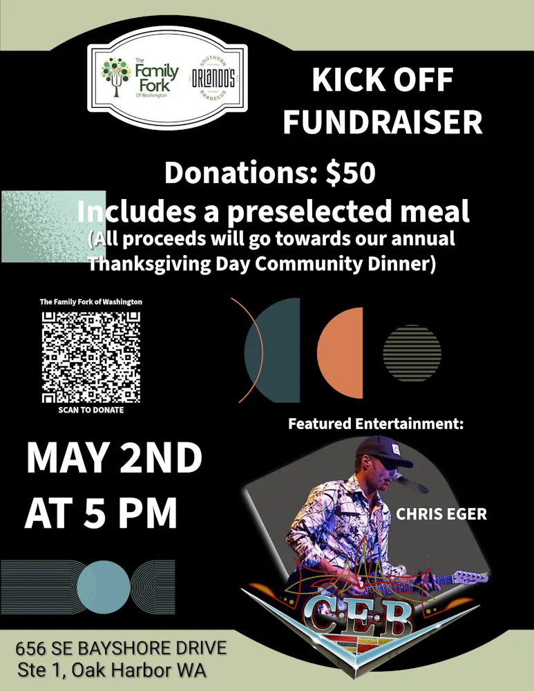 a poster for a charity event